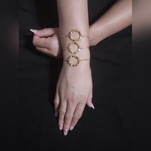 Gold Minimalist Bracelet Elegant Jewelry